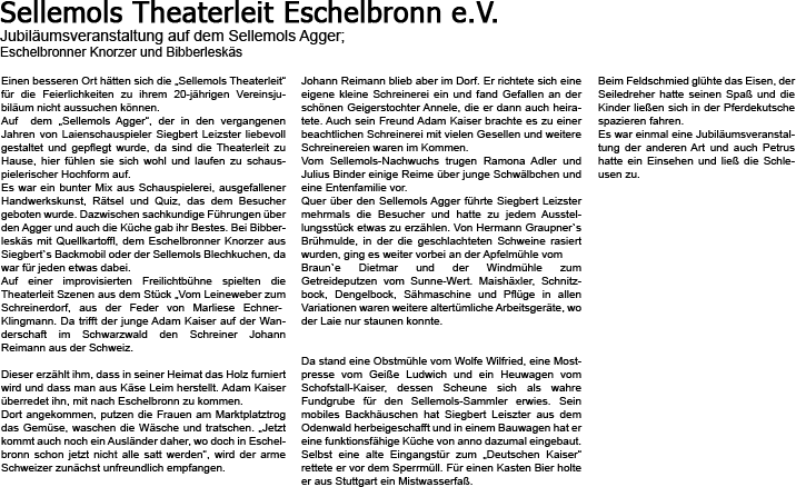 Zeitungsartikel