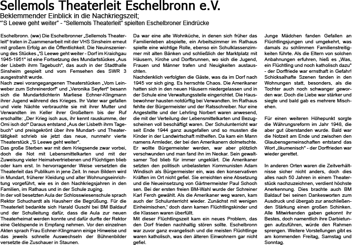 Zeitungsartikel